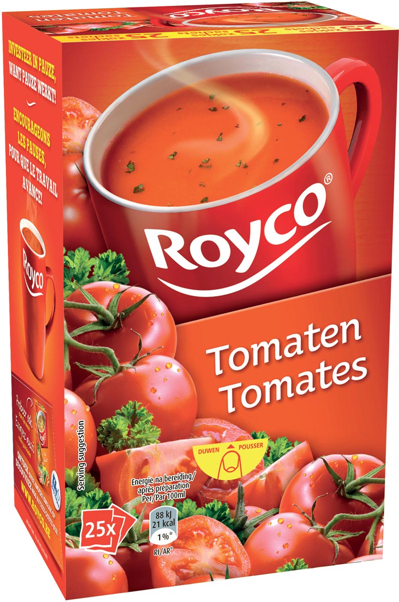 Royco Minute Soup goulash au boeuf, paquet de 20 sachets sur