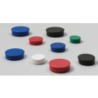 Nobo Aimants, diamètre 20 mm, bleu, blister de 8 pièces