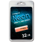 Integral Neon clé USB 2.0, 32 Go, orange
