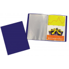 Beautone Protège documents, A4, 40 pochettes, bleu