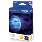 Brother cartouche d'encre, 1200 pages, OEM LC-1280XLY, jaune