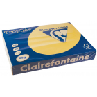 Clairefontaine Trophée Intens, papier couleur, A3, 80 g, 500 feuilles, jaune soleil