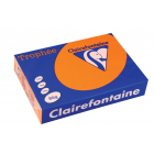 Clairefontaine Trophée Intens, papier couleur, A4, 80 g, 500 feuilles, orange vif