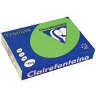 Clairefontaine Trophée Intens, papier couleur, A4, 160 g, 250 feuilles, vert menthe