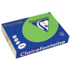 Clairefontaine Trophée Intens, papier couleur, A4, 80 g, 500 feuilles, vert menthe