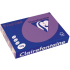 Clairefontaine Trophée Intens, papier couleur, A4, 120 g, 250 feuilles, violet