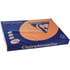 Clairefontaine Trophée Pastel, papier couleur, A3, 120 g, 250 feuilles, abricot