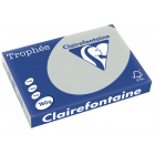 Clairefontaine Trophée Pastel, papier couleur, A3, 160 g, 250 feuilles, gris clair