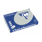 Clairefontaine Trophée Pastel, papier couleur, A3, 80 g, 500 feuilles, gris clair