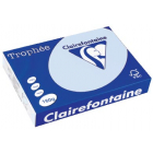 Clairefontaine Trophée Pastel, papier couleur, A4, 160 g, 250 feuilles, bleu azur