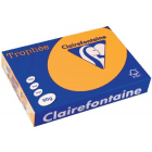 Clairefontaine Trophée Pastel, papier couleur, A4, 80 g, 500 feuilles, bouton d'or