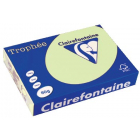 Clairefontaine Trophée papier couleur, A4, 80 g, 500 feuilles, vert pâle