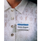 Durable badges met magneet ft 40 x 75 mm