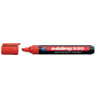 Edding marqueur permanent e-330 rouge