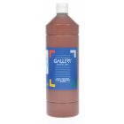 Gallery gouache flacon de 1.000 ml, brun foncé