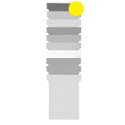 Nobo fiches T indice 2, ft 85 x 60 mm, jaune