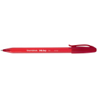 Paper Mate stylo bille InkJoy 100 avec capuchon, rouge