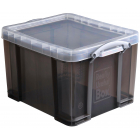 Really Useful Box boîte de rangemen 35 litres, transparent fumé