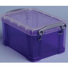 Really Useful Box 0,7 litres, pourpre transparent