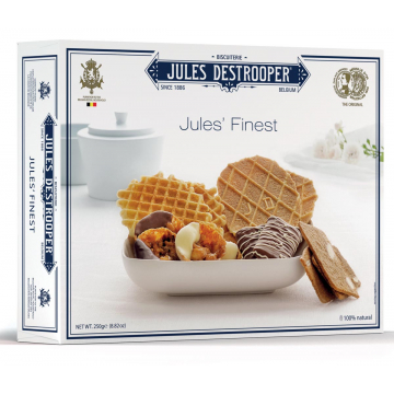 Jules De Strooper koekjes, finest selection, doos van 250 gram