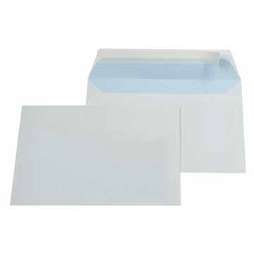 Gallery enveloppes ft 114 x 162 mm (C6) bande adhésive, intérieur bleu