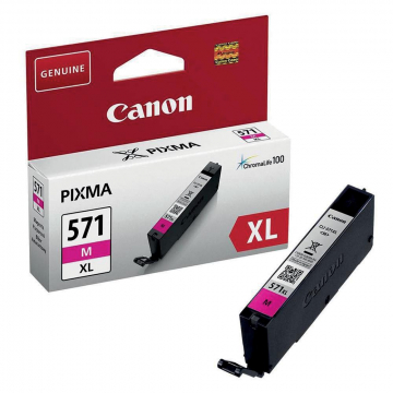 Canon inktcartridge CLI-571M XL magenta, 715 pagina's - OEM: 0333C001