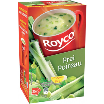 Royco Minute Soup classic prei, pak van 25 zakjes
