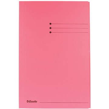 Esselte chemise de classement rose, ft folio