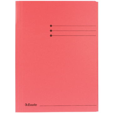 Esselte chemise de classement rouge, ft A4