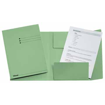 Esselte chemise de classement vert, ft A4