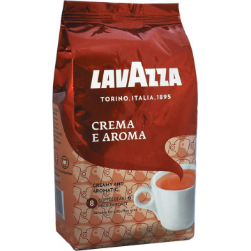 Lavazza koffiebonen crema e aroma, zak van 1 kg