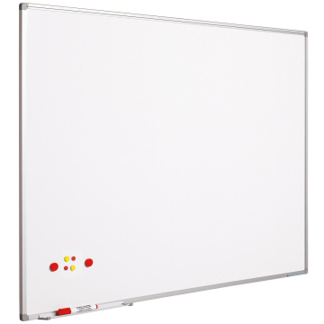 Smit Visual magnetisch whiteboard, gelakt staal, 100 x 200 cm