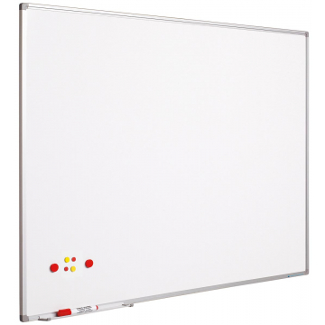 Smit Visual magnetisch whiteboard, gelakt staal, 100 x 100 cm