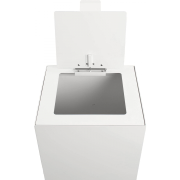 V-Part top met klep voor modulaire afvalbak 85 l en 90 l, wit