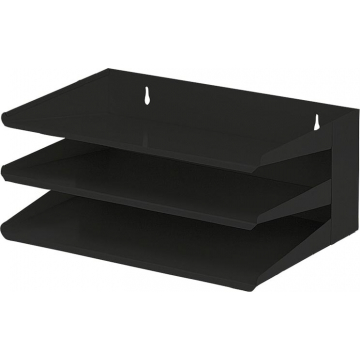 V-Part trieur trieur 3 étages, noir, tt 38 x 25 x 16 cm (l x p x h)