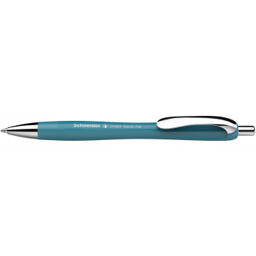 Schneider balpen Slider Rave, extra breed, blauwe inkt, teal