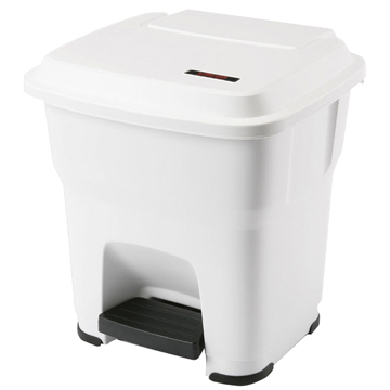 Vileda poubelle à pédale Hera 35 l, blanc