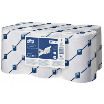 Handdoekrol Tork H13 advanced voor sensorsystemen 2-laags 143m wit 471110
