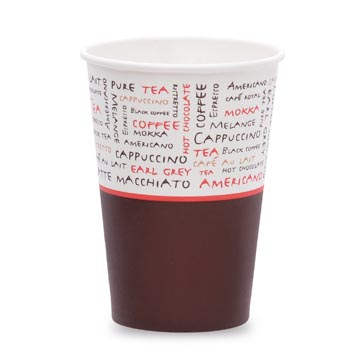 Drinkbeker uit karton, 180 ml, pak van 2500 stuks