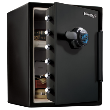 Kluis MasterLock brandvrij en waterdicht electronisch combi-slot XXL zwart