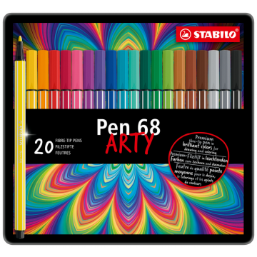 Fineliner STABILO point 88 en Pen 68 Arty creative