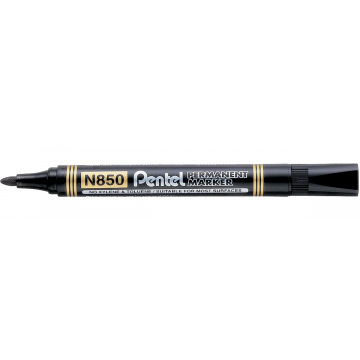 Pentel permanente marker N850-A, zwart