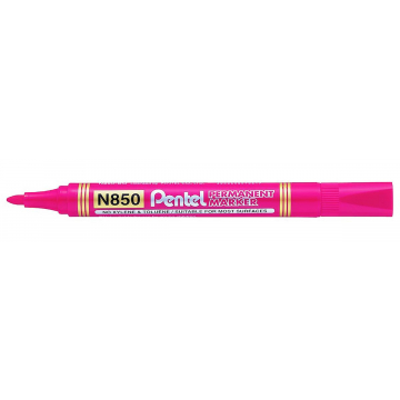 Pentel permanente marker N850-B, rood