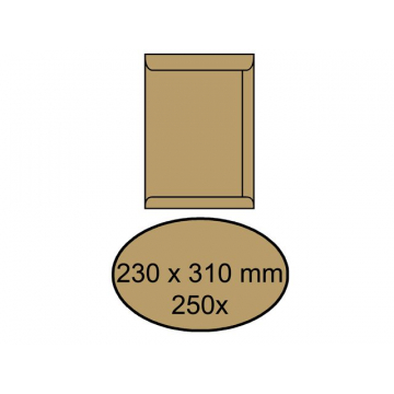 Envelop IEZZY akte 230x310mm zelfklevend 90gr br