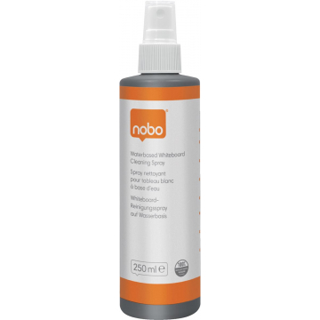 Nobo whiteboardreiniger, op waterbasis, spray van 250 ml