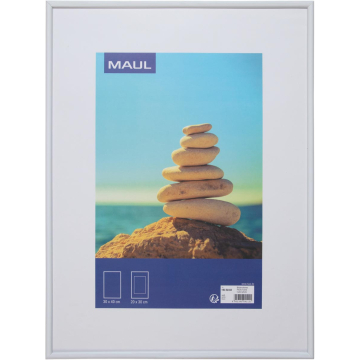 MAULart fotolijst , kunststof frame, ft 30 x 40 cm, wit