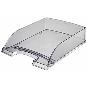 Leitz bac à courrier Plus 5226 topaze transparent