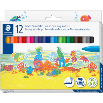 Staedtler Viltstift Noris Club 12 stiften