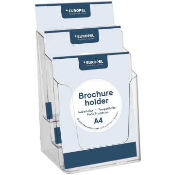 Europel folderhouder, 3 x ft A4