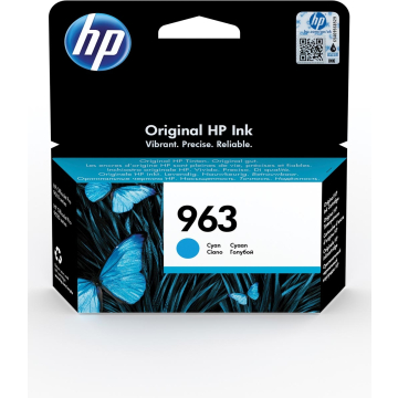 HP inktcartridge 963, 700 pagina's, OEM 3JA23AE, cyaan